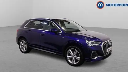 Blue Used 2022 Audi Q3 S-Line SUV | £25,649 (Fair price)