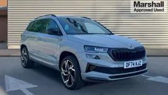 Grey Used 2024 Skoda Karoq SportLine SUV | £30,490 (Fair price)