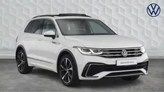 White Used 2022 VW Tiguan R-line SUV | £26,360 (Fair price)