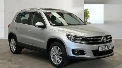 Usado VW Tiguan Match 177 CV (130 kW) 2015 Plateado SUV