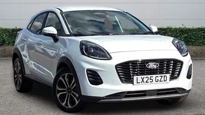 Used Ford Puma Titanium 125 HP (91 kW) 2025 White SUV