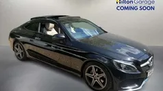 Black Used 2018 Mercedes C220 AMG line Coupe | £16,995 (Fair price)