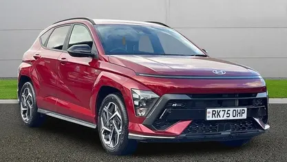 Used Hyundai Kona N Line 137 HP (100 kW) 2025 Red SUV