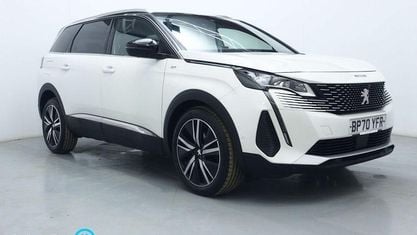 Begagnad Peugeot 5008 Premium 131 HK (96 kW) 2021 Vit SUV