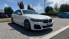 White Used 2022 BMW 520 M Sport Sedan | £28,990 (Fair price)