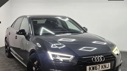 Used Audi A4 Black Edition 190 HP (139 kW) 2018 Grey Sedan