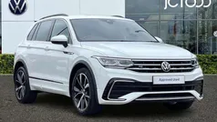 White Used 2021 VW Tiguan R-line SUV | £27,759 (Fair price)