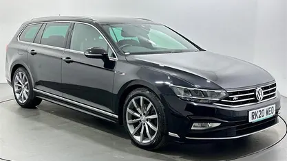 Used VW Passat R-line 190 HP (139 kW) 2020 Black Estate