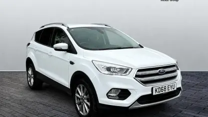 Used Ford Kuga Titanium 120 HP (88 kW) 2019 White SUV