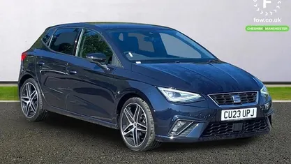 Usado Seat Ibiza FR 95 HP (69 kW) 2022 Azul Citadino