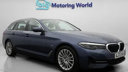 Used BMW 530e 292 HP (214 kW) 2023 Blue Estate