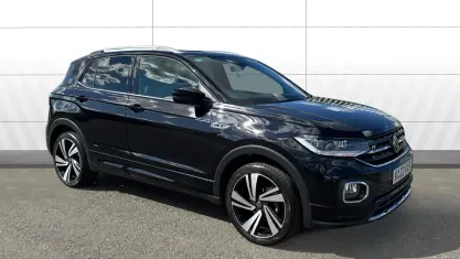 Used VW T-Cross R-line 110 HP (80 kW) 2022 Black SUV