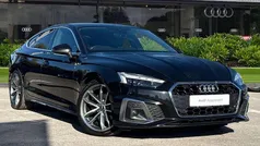 Black Used 2021 Audi A5 Sportback S-Line Hatchback | £22,990 (Fair price)