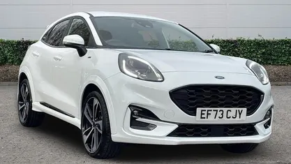 White Used 2023 Ford Puma ST-Line X Hatchback | £18,801 (Fair price)
