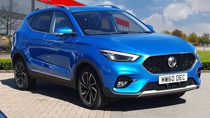 Używany MG ZS Exclusive 106 KM (77 kW) 2023 Niebieski SUV