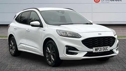 White Used 2021 Ford Kuga ST-Line SUV | £14,850 (Good price)