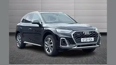 Black Used 2021 Audi Q5 S-Line SUV | £32,650 (Fair price)