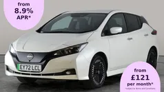 White Used 2022 Nissan Leaf N-Connecta Hatchback | £10,101 (Fair price)