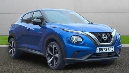 Gebraucht Nissan Juke Tekna 114 PS (83 kW) 2023 Blau SUV