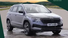 Graphite grey metallic Used 2024 Skoda Karoq SportLine SUV | £26,975 (Fair price)