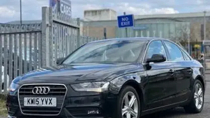 Used Audi A4 Advanced 163 HP (119 kW) 2015 Black Sedan