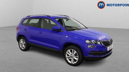 Używany Skoda Karoq SE Technology 116 KM (85 kW) 2020 Niebieski SUV