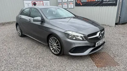Begagnad Mercedes A180 AMG line 109 HK (80 kW) 2017 Halvkombi