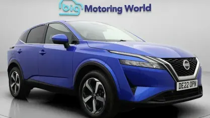 Used Nissan Qashqai N-Connecta 140 HP (102 kW) 2022 Blue SUV