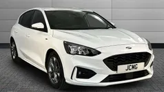 White Used 2021 Ford Focus ST-Line Hatchback | £16,500 (Fair price)