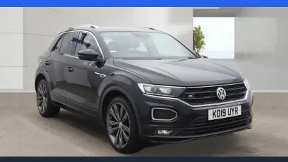 Used VW T-Roc R-line 150 HP (110 kW) 2019 Black SUV