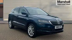 Blue Used 2019 Skoda Karoq SE L SUV | £15,690 (Fair price)