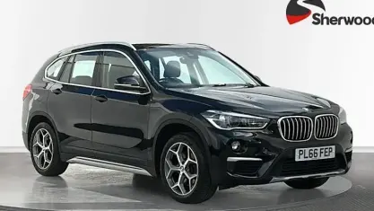 Used BMW X1 xLine 192 HP (141 kW) 2017 Black SUV