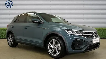 Used VW T-Roc R-line 150 HP (110 kW) 2024 Blue SUV