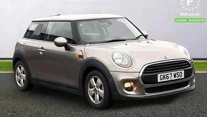 Begagnad Mini ONE Pepper 102 HK (75 kW) 2017 Silver Halvkombi