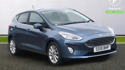 Used Ford Fiesta Titanium X 125 HP (91 kW) 2019 Blue Hatchback