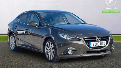 Usado Mazda 3 Inclusive 120 HP (88 kW) 2016 Cinzento Sedan
