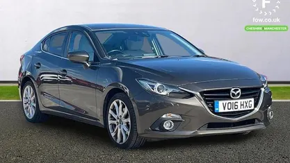 Używany Mazda 3 Inclusive 120 KM (88 kW) 2016 Szary Sedan/Limuzyna