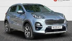 Metallic lunar silver Used 2020 Kia Sportage Platinum Edition SUV | £13,750 (Good price)