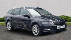 Black magic pearlescent Used 2017 Skoda Octavia SE L Estate | £13,535 (Fair price)