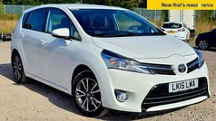 White Used 2015 Toyota Verso Multidrive S MPV | £8,988 (Fair price)