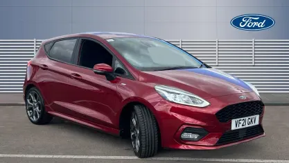 Used Ford Fiesta ST-Line 95 HP (69 kW) 2021 Red Hatchback