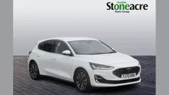 White Used 2022 Ford Focus Titanium Hatchback | £16,990 (Fair price)