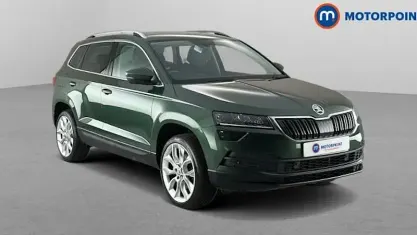 Used Skoda Karoq SE L 150 HP (110 kW) 2021 Green SUV