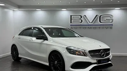 Used Mercedes A200 Executive 156 HP (114 kW) 2018 White Hatchback