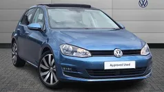 Blue Used 2017 VW Golf VII GT Hatchback | £13,490 (Fair price)