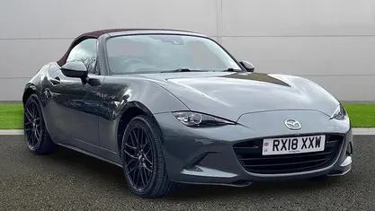 Used Mazda MX5 Inclusive 160 HP (117 kW) 2018 Grey Cabriolet