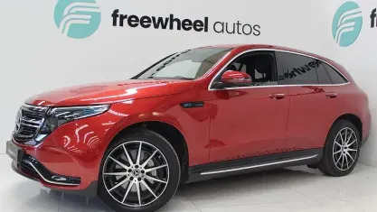 Used Mercedes EQC400 AMG line 300 kW (408 HP) 2023 Red SUV