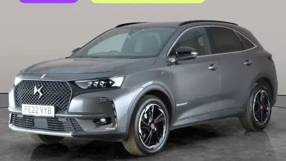 Used DS Automobiles DS7 Crossback Performance Line Plus 131 HP (96 kW) 2022 Grey SUV