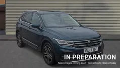 Nightshade blue metallic Used 2023 VW Tiguan Elegance SUV | £27,509 (Fair price)