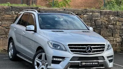 Used Mercedes ML250 AMG line 204 HP (150 kW) 2015 Silver SUV